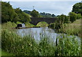 Narrowboat next to Side Beet Bridge No 106