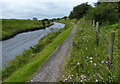 Towpath along the Leeds and Liverpool Canal