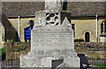 War Memorial (2) - inscription, Station Road, Brize Norton, Oxon