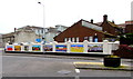 Murals on a Harbour Road wall, Seaton