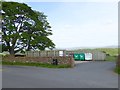 NY5537 : Recycling centre, Great Salkeld by Oliver Dixon