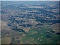 Whitelee wind farm from the air