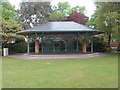 SX9980 : Gareth Gibson Stage - Manor Gardens by Betty Longbottom