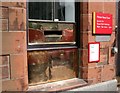 Post box, Thornhill Post Office