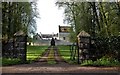 Ardblair Castle and drive