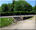 Steps up from Tredegar Terrace, Crosskeys