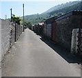 Back lane in Crosskeys