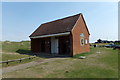 TM4762 : Public Conveniences on Sizewell Beach by Geographer