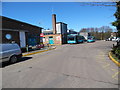 TL4410 : Arriva Bus Depot, Harlow (2) by David Hillas