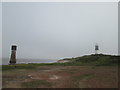 TA4011 : Spurn Head lighthouses by John Slater