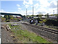 View from a Chester-Holyhead train - site of Bagillt railway station