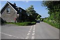 Cottage on road junction