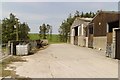 Storage yard and barns, Long Slack Farm