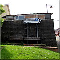 Wooden benches, Gordon Road, Blackwood