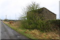 SE0739 : Stone barn beside track passing Heathers Green Farm by Roger Templeman
