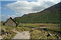 NH1320 : Athnamulloch and the footbridge over the Affric by Julian Paren