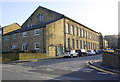 Former textile mill at junction of B6141 and Lower Town