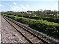 View from a Chester-Holyhead train - A548 through Ffynnongroyw