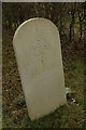 Carving on the headstone