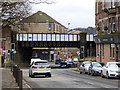 Railway bridge at Barrhead station