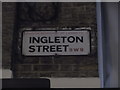 Street sign, Ingleton Street SW9