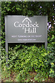 TM1241 : Copdock Hall sign by Geographer