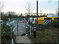 Pedestrian access, Hop Oast council depot