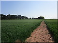 Footpath and Hilltop House