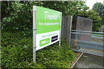 TM1542 : Asda Stoke Park Superstore sign by Geographer