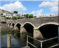 Grade II listed road bridge over the East Looe River, Looe