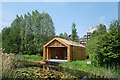 Waterside Building in the Ecology Park