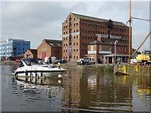 SO8218 : Gloucester Docks by Philip Halling