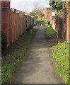 Public footpath from Maesgwyn Road, Wrexham