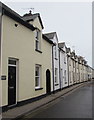 Row of houses on the east side of Mill Street, Sidmouth