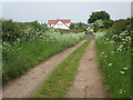 Approaching Frithwood Farm Cottage