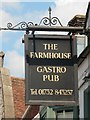 The Farmhouse sign