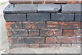 Benchmark on Meadow Lane building