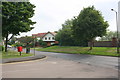 Junction of Bader Road with Main Road