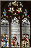 TA0489 : Musicians' window, St Mary's church, Scarborough by Julian P Guffogg