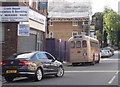 Old bus on Parson Street, Hendon