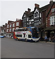 Ludgershall bus in High Street, Marlborough