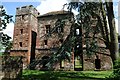 SJ5301 : Acton Burnell Castle by Philip Halling