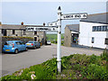 Fingerpost on Chapel Road, St Just