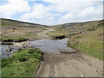 NY9729 : Ford through the Great Eggleshope beck by Les Hull