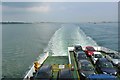SU4506 : Southampton Water from the Isle of Wight vehicle ferry by Derek Voller