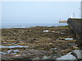 NU2232 : Rocky shore off Seahouses Harbour by Jonathan Hutchins