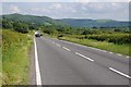 The A470 approaching Carno