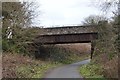 Bridge over the old railway