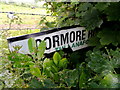 H5459 : A hidden sign along Cormore Road by Kenneth  Allen
