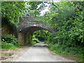 Former railway bridge, Lower Shepton